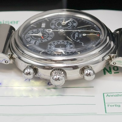 26966864e - IWC astronomischer Armbandchronograph Da Vinci mit ewiger Kalender Referenz IW3750, ...