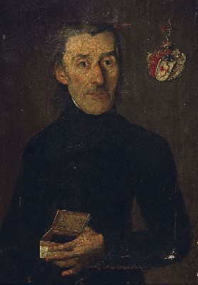 Image Unbekannter Künstler, um 1800, Porträt eines Mannes mit Deckeldose, ...