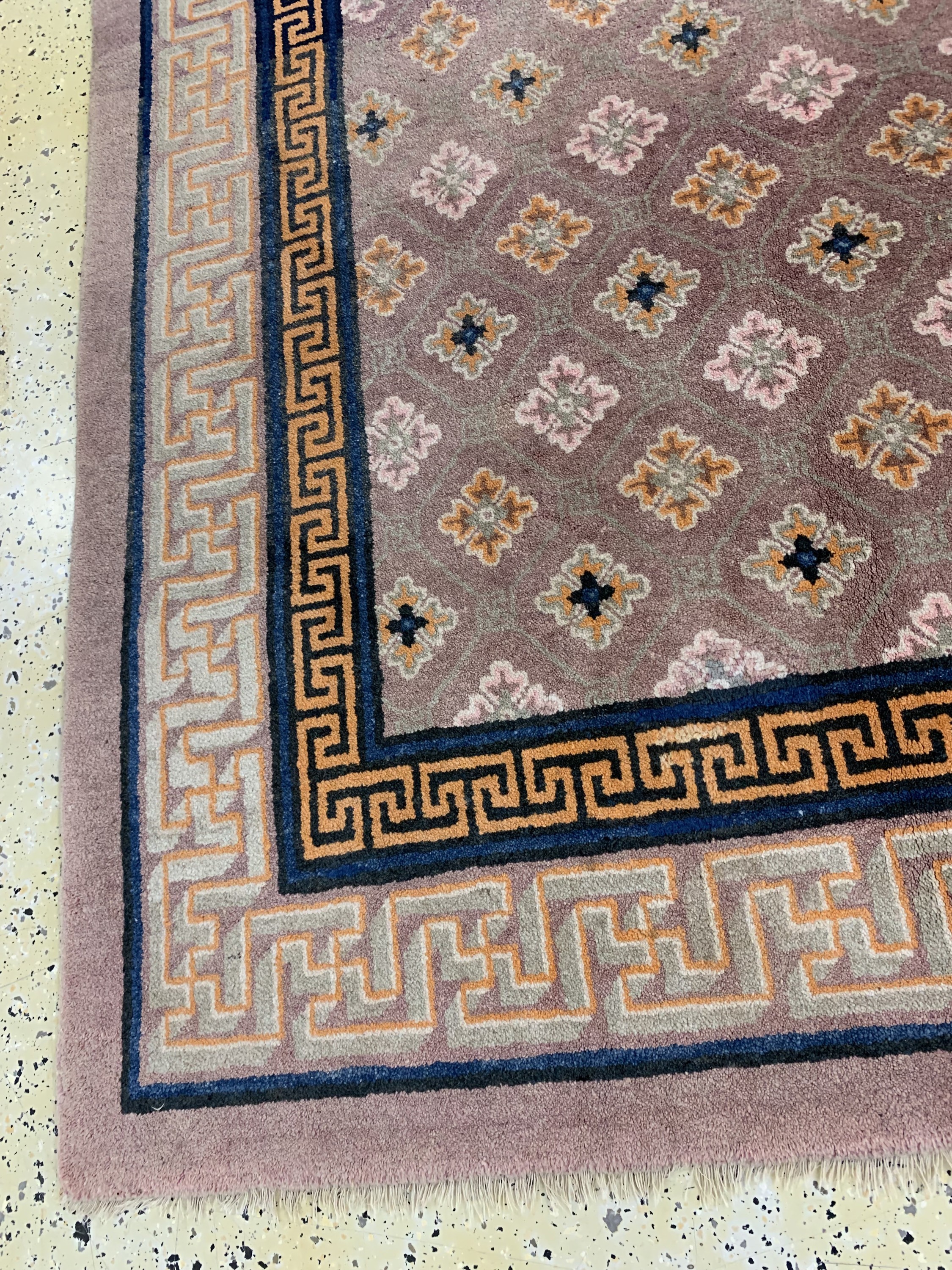 Detail f: Pao Tow antik, China, um 1900, Wolle auf Baumwolle, ca. 235 x 180 cm, verblasst, EHZ: 2