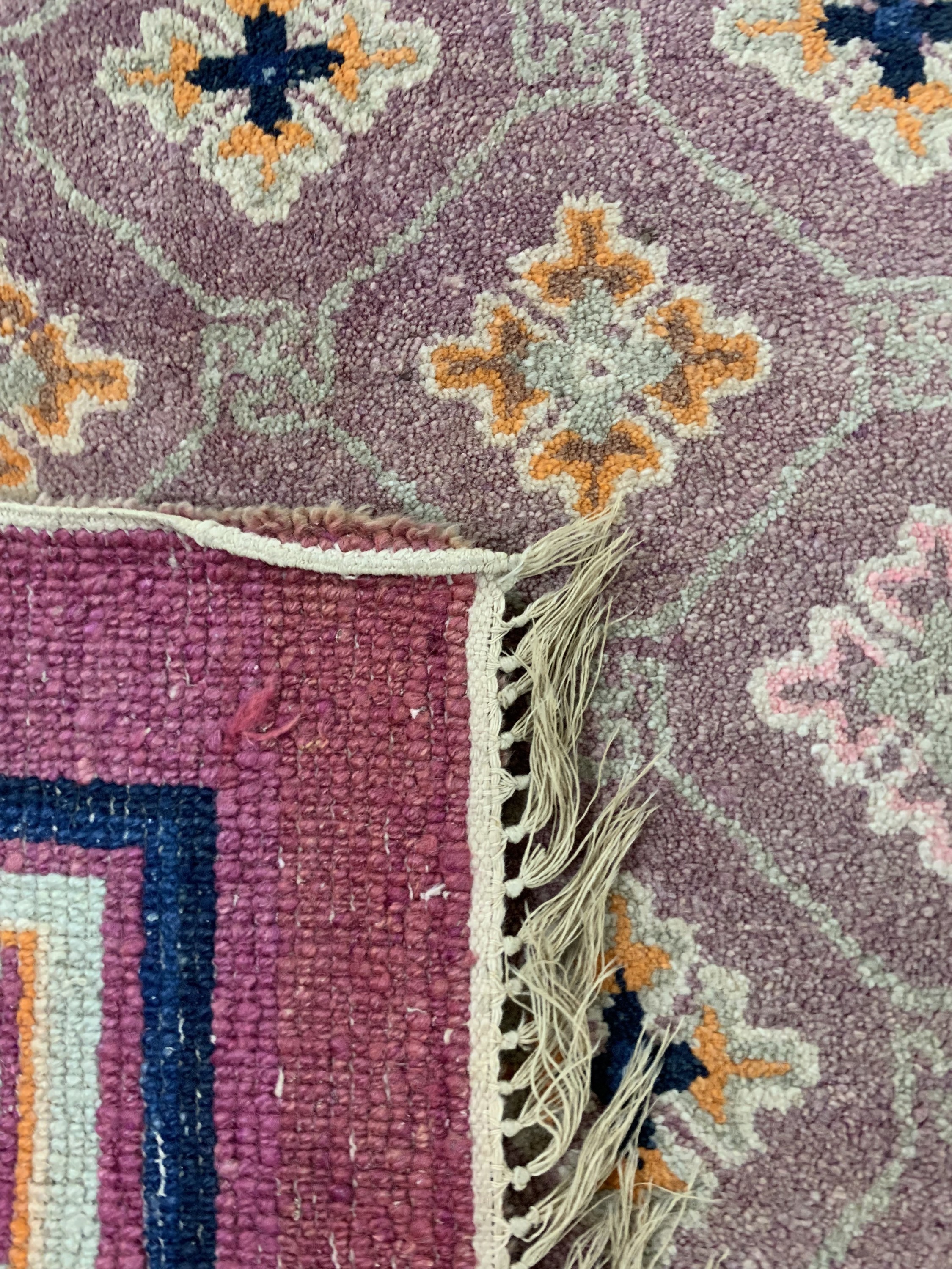 Detail g: Pao Tow antik, China, um 1900, Wolle auf Baumwolle, ca. 235 x 180 cm, verblasst, EHZ: 2
