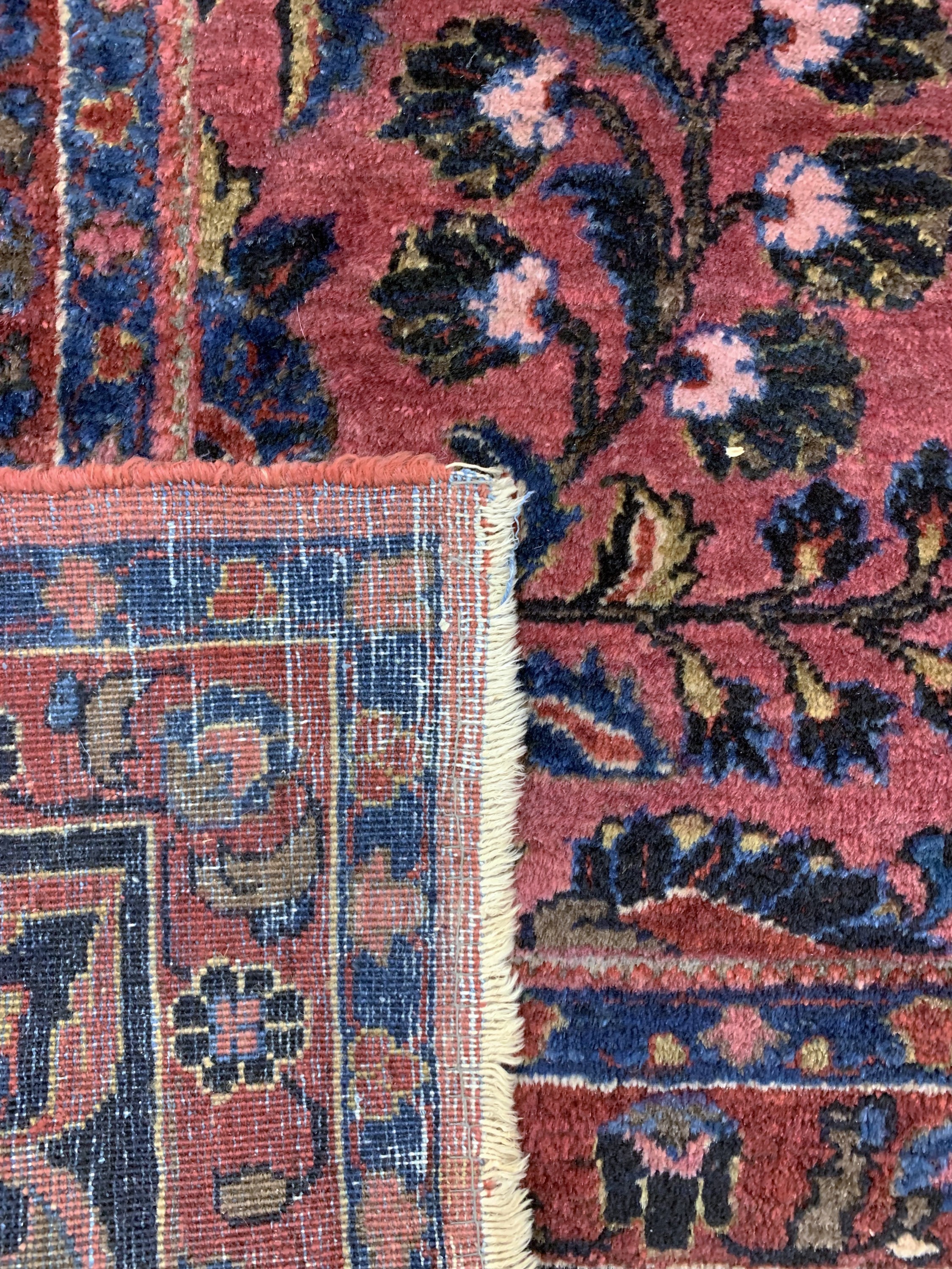 Detail i: Us Re-Import Sarogh antik, Persien, um 1900, Korkwolle auf Baumwolle, ca. 353 x 275 cm, EHZ: 2