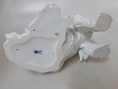 26967819e - Porzellanfigur Spaniel, Meissen, 20.Jh., Porzellan, Nr. 78869, handbemalt, H. 15 cm