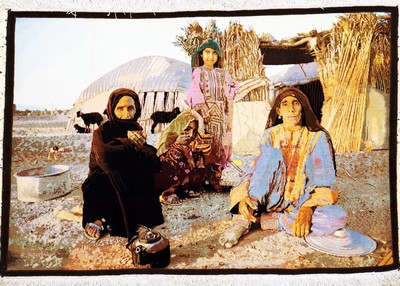Image Täbriz fein, Persien, Neuwertig, Korkwolle mit und auf Seide, ca. 120 x 80 cm, ca. ...