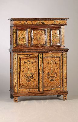 Image Kölner Überbauschrank, Renaissance, 17.Jh., Eiche massiv, zweitüriges ...