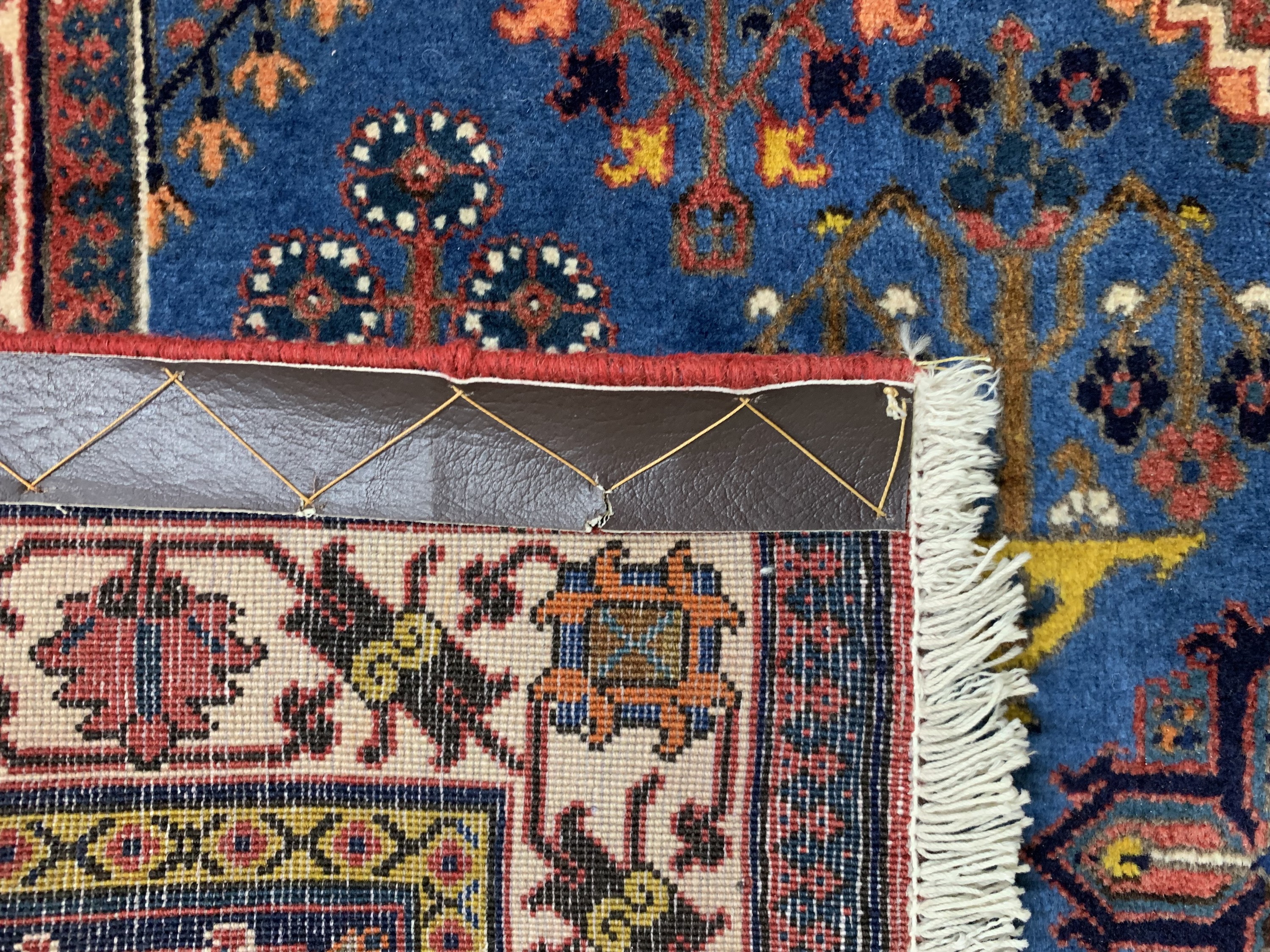 Detail h: Djoshaghan Kork fein, Persien, Mitte 20.Jhd, Korkwolle auf Baumwolle, ca. 375 x 265cm, gereinigt, EHZ: 1-2