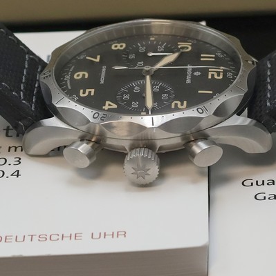 26968725c - JUNGHANS Chronoscope Herrenchronograph Referenz 027/3591.00, Deutschland verk. lt. beil. ...