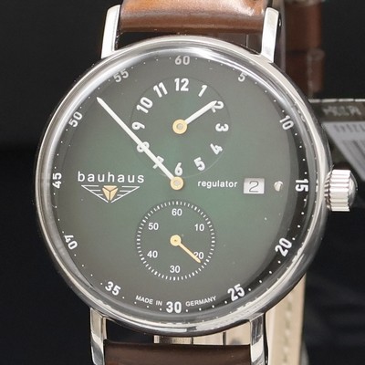 26968726a - BAUHAUS Classic Regulateur Herrenarmbanduhr Referenz 2126-4, Deutschland verk. lt. beil. ...