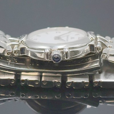 26968792c - MAURICE LACROIX Damenarmbanduhr in Stahl Referenz 59725, Schweiz um 2005, quarz, ...
