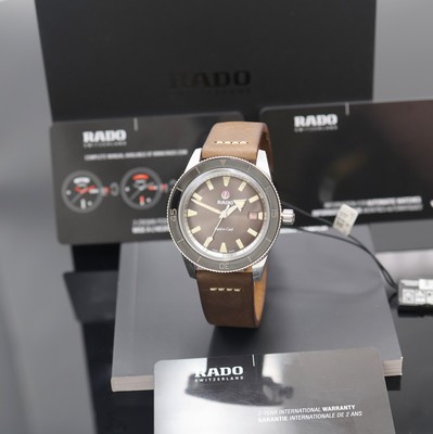 Image RADO Captain Cook nahezu neuwertige Armbanduhr Referenz 01.763.0505.3, Automatik, ...