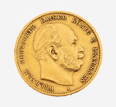 Image 26968966 - Goldmünze 10 Mark 1872, Wilhelm Wilhelm Deutscher Kaiser, König von Preussen, ...