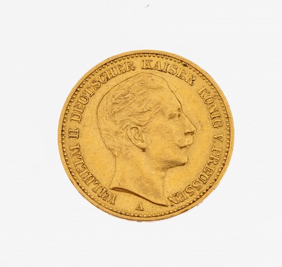 Image 26968968 - Goldmünze 20 Mark 1904, Wilhelm II. Deutscher Kaiser, König von Preussen, ...