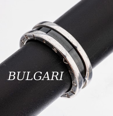 Image 26969202 - BULGARI Email Ring, "Save the Children" 925er Silber, B Zero, Made in Italy, ...