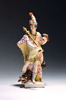 Image 26969295 - Porzellanfigur "America", KPM Berlin, um 1900, Darstellung eines ...