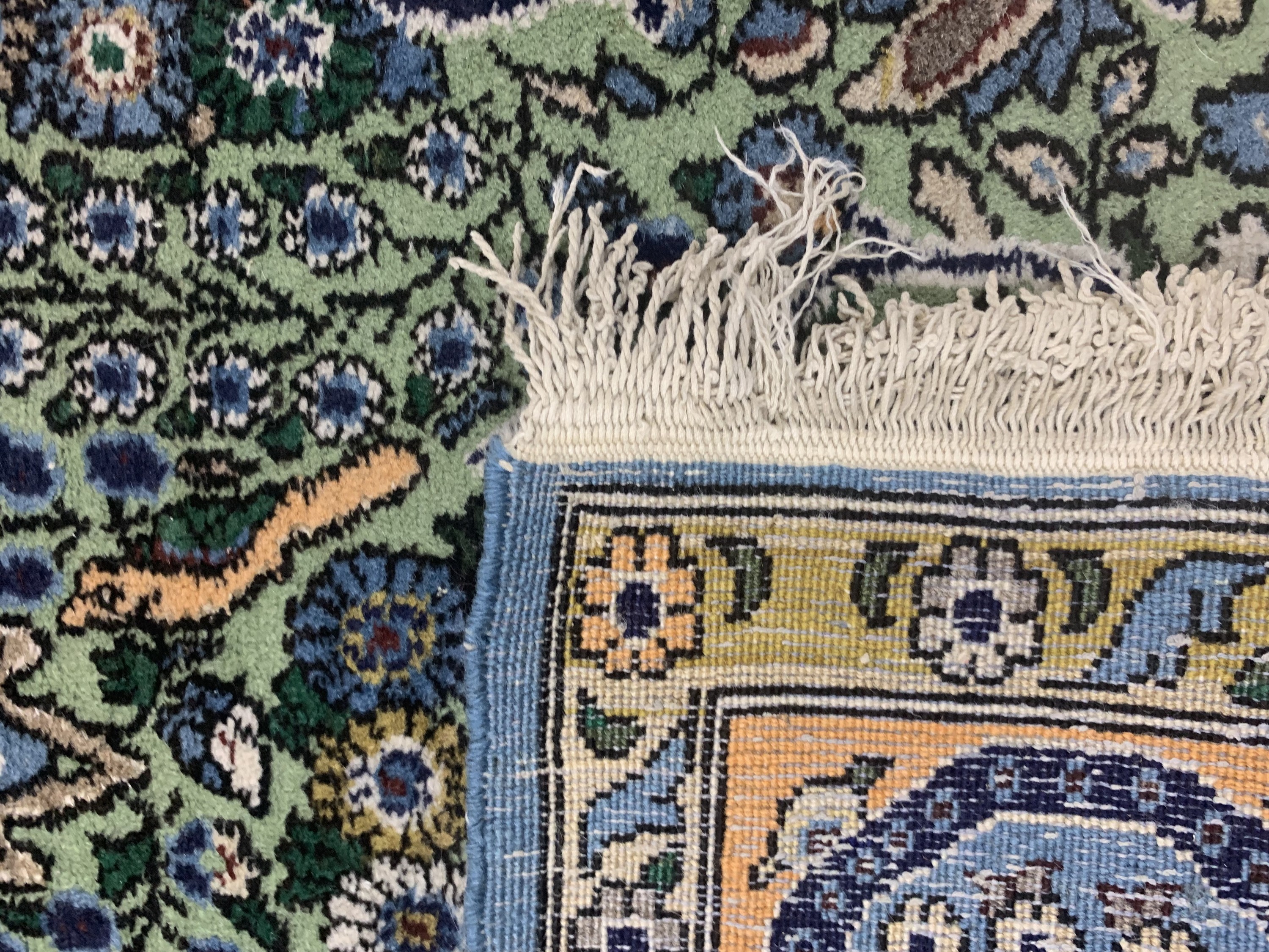Detail f: Ghom alt, Persien, Mitte 20.Jhd, Wolle mit Seide, ca. 215 x 140 cm, EHZ: 2