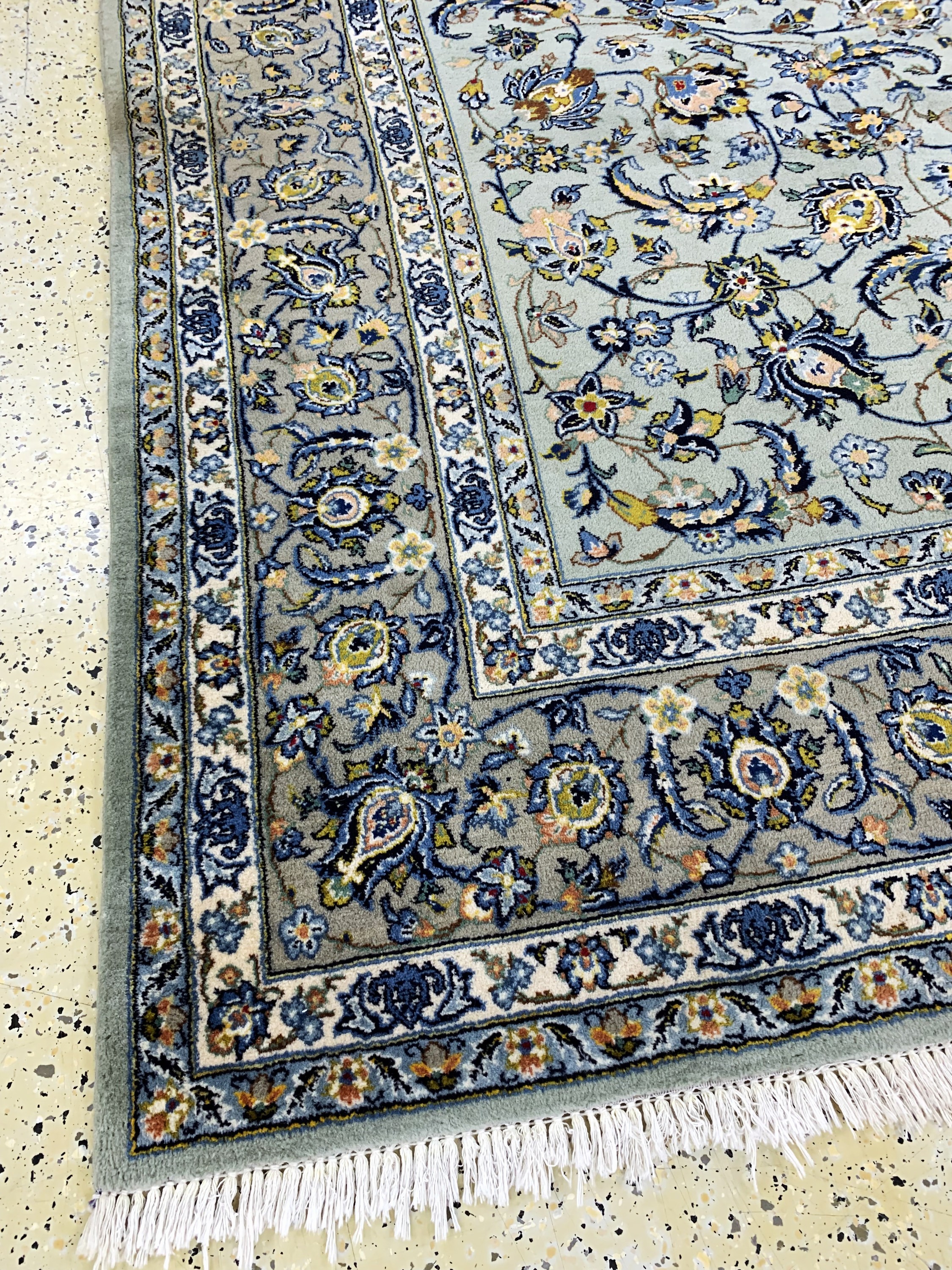 Detail g: Keschan, Persien, Mitte 20.Jhd, Wolle auf Baumwolle, ca. 360 x 265 cm, Reinigungsbedürftig, EHZ: 2