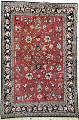 Image Ghom Kork, Persien, Mitte 20.Jhd, Korkwollemit Seide, ca. 160 x 110 cm, EHZ: 2