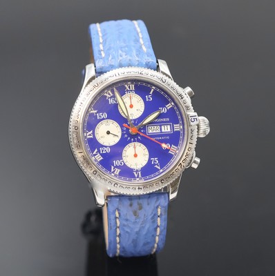 26969978b - LONGINES Lindbergh Special Series Armbandchronograph Referenz L2.618.4, Automatik, ...