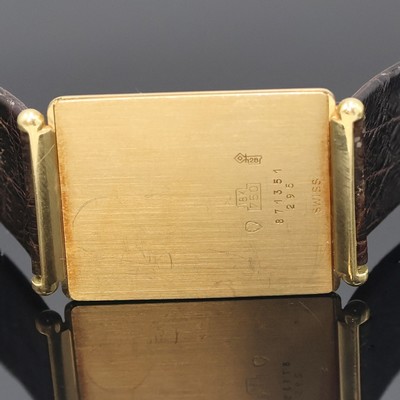26969990g - DUGENA ultraflache Armbanduhr in GG 750/000 Referenz 87135 295, Schweiz um 1978, orig. ...