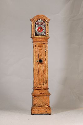 Image 26969991 - Standuhr, Franz Jacob Braun, Eberbach am Necker, um 1770, einteiliges profiliertes ...
