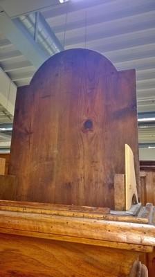 26969991a - Standuhr, Franz Jacob Braun, Eberbach am Necker, um 1770, einteiliges profiliertes ...