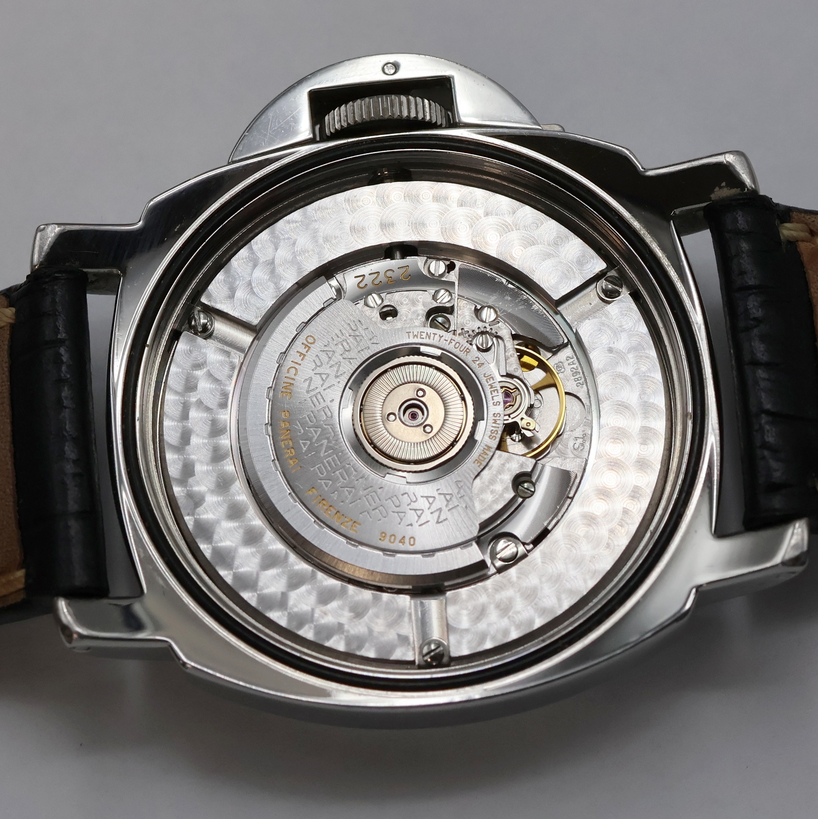 Detail h: PANERAI Herrenarmbanduhr Luminor Power Reserve Referenz OP6525, Automatik, auf 2000 Stück limitierte C-Serie, Chronometer in Edelstahl inkl. ...