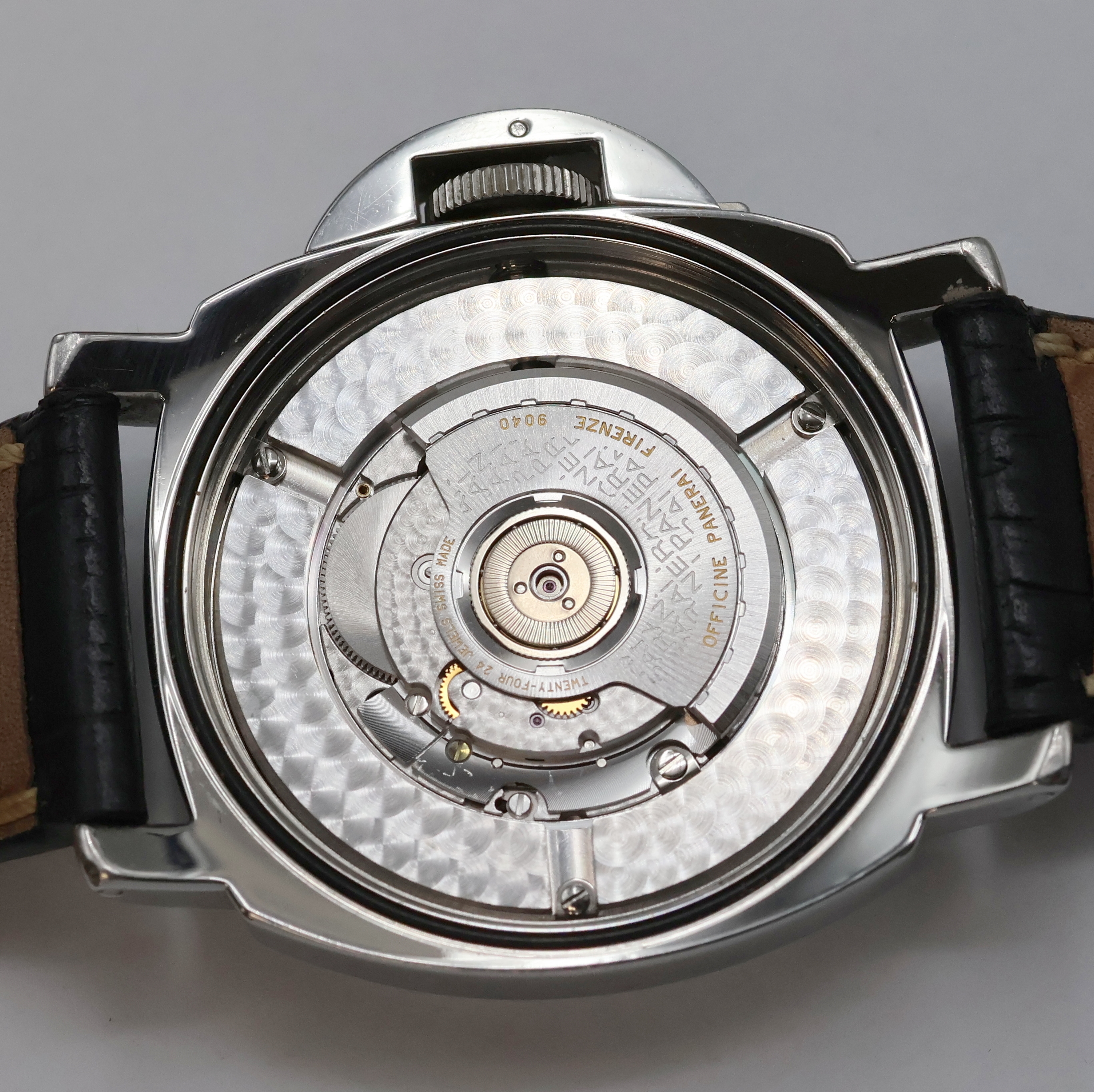 Detail i: PANERAI Herrenarmbanduhr Luminor Power Reserve Referenz OP6525, Automatik, auf 2000 Stück limitierte C-Serie, Chronometer in Edelstahl inkl. ...