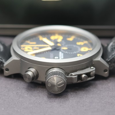 26970021d - U-BOAT Italo Fontana Herrenarmbanduhr mit Chronograph Modell Flightdeck, Automatik, ...