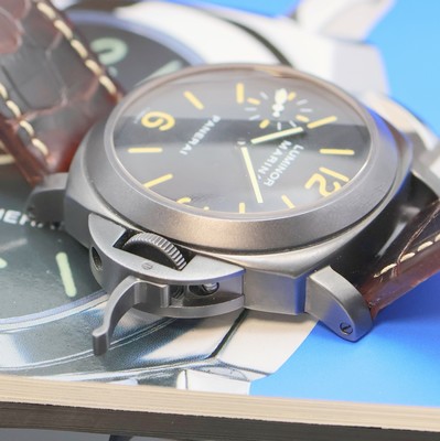 26970032e - PANERAI auf 1.500 Stück limitierte Herrenarmbanduhr Luminor Marina aus der Serie A ...