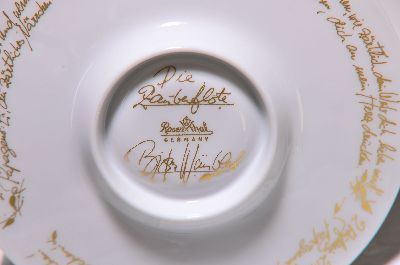 26970039a - Serviceteile, Rosenthal, Entw. Björn Wiinblad, Zauberflöte, ...