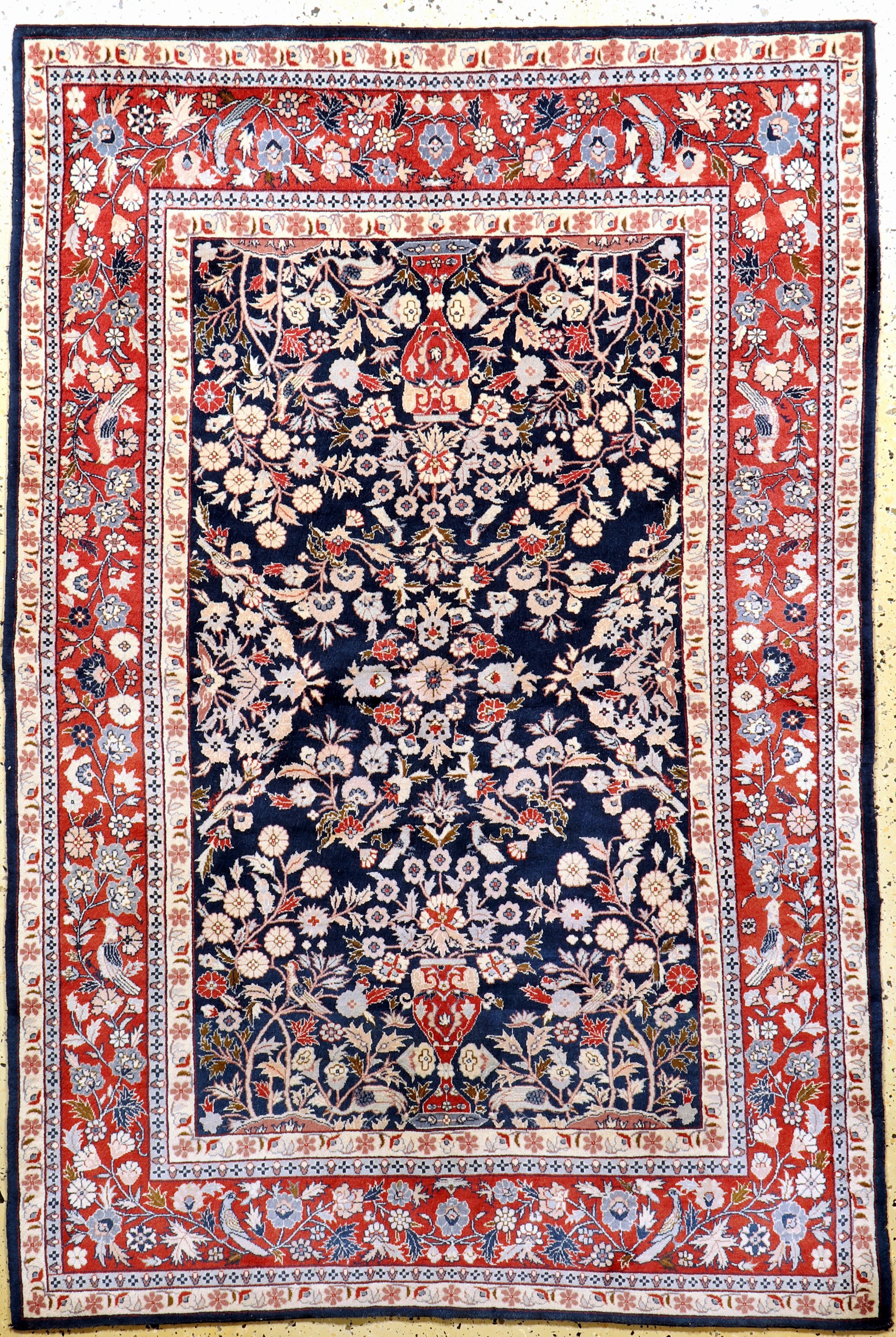 Sarogh, China, Ende 20.Jhd, Wolle auf Baumwolle, ca. 183 x 122 cm, EHZ: 2(ohne Fransen)