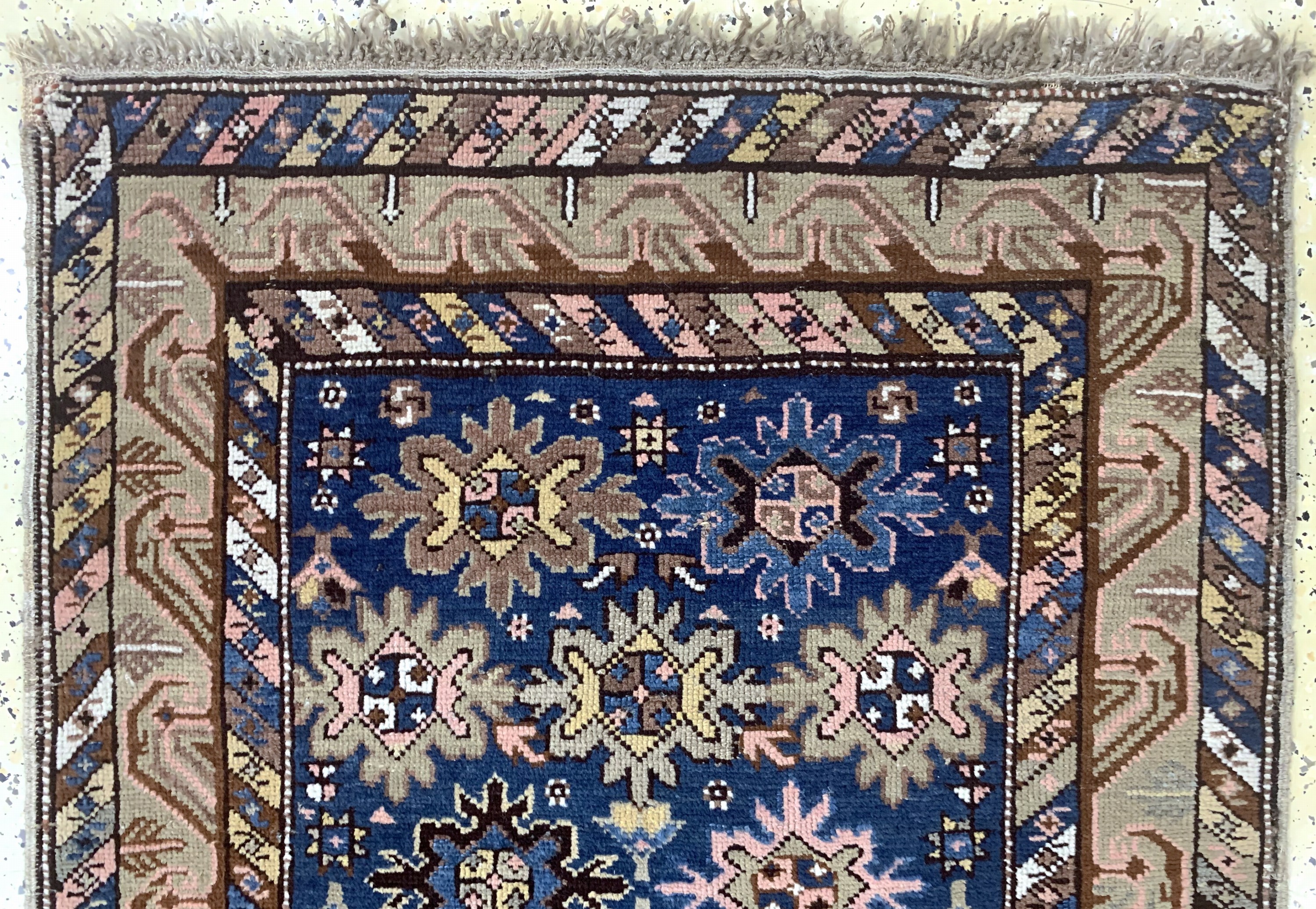 Detail a: Kazak antik, Kaukasus, 19.Jhd, Wolle auf Wolle, ca. 162 x 92 cm, EHZ: 3