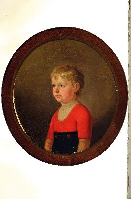 26970910k - Unbekannter Maler, deutsch, um 1890-1900, Porträt eines Kindes, Öl/Lwd, im ...