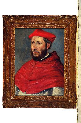 26970926k - Unbekannter Kopist des 18.Jh., Bildnis des Kardinal Pietro Accolti (1455-1532), nach dem ...