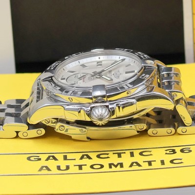 26970933d - BREITLING Armbandchronometer Galactic 36 Referenz A37330, Automatik, Edelstahlgeh. inkl. ...