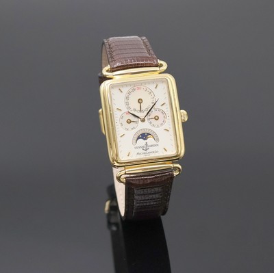 26970936b - ULYSSE NARDIN Michelangelo Armbanduhr mit Vollkalender in GG 750/000 Referenz 161-42, ...