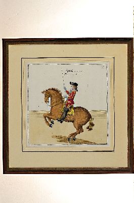 26970955l - Reitschule: 4 Druckgrafiken des 18. Jahrhunderts, Johann Elias Ridinger (1698 -1767): ...