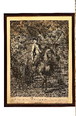 26970955m - Reitschule: 4 Druckgrafiken des 18. Jahrhunderts, Johann Elias Ridinger (1698 -1767): ...