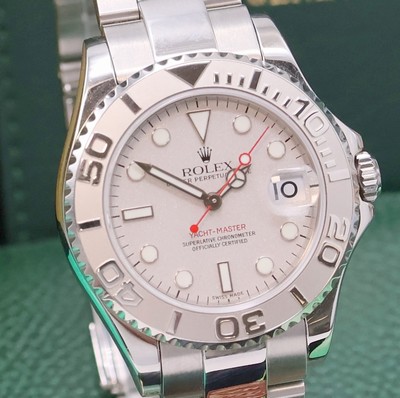 26971246a - ROLEX Mediumarmbanduhr Oyster Perpetual Date Yacht-Master Referenz 168622, Automatik, LC ...