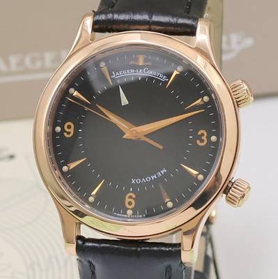 26971702a - Jaeger-LeCoultre Master Control Memovox seltener Armbandwecker in RG 750/000 Referenz ...