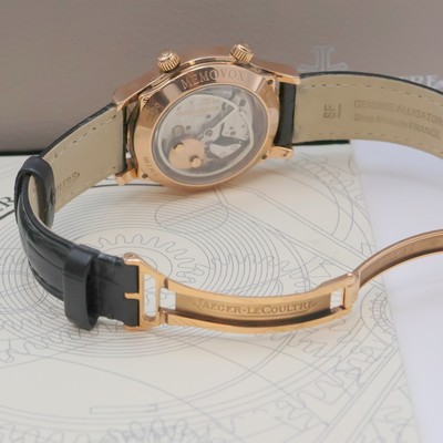 26971702e - Jaeger-LeCoultre Master Control Memovox seltener Armbandwecker in RG 750/000 Referenz ...
