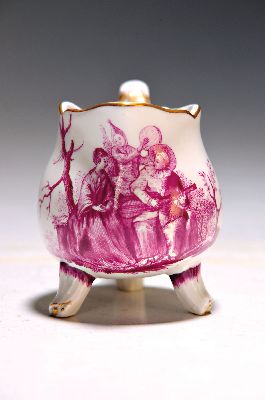 Image 26972196 - Milchkännchen/Sahnekännchen, Frankenthal, CT-Marke, um 1770-90, Porzellan, ...