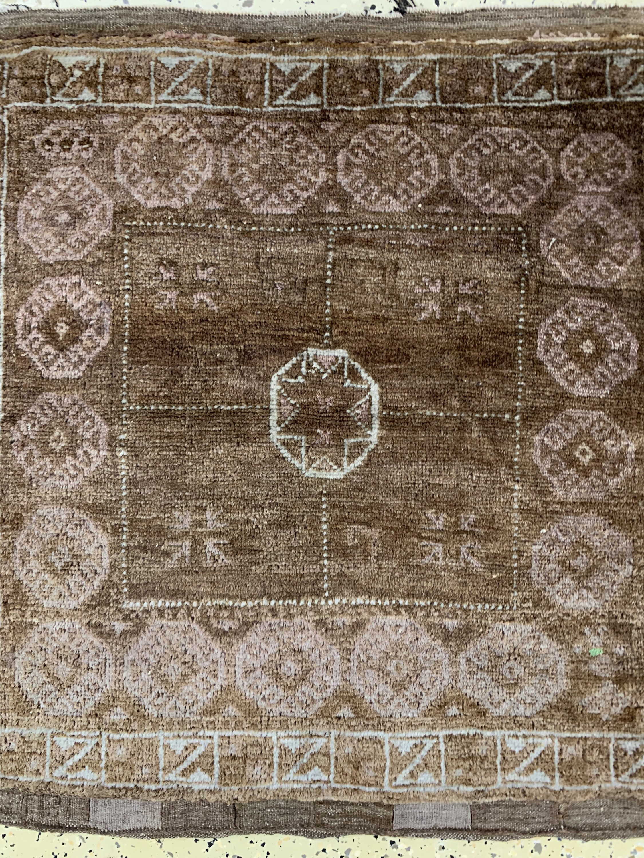 Detail e: Konvolut aus 3 Taschenfronten, Belutschistan, Persien, um 1900, Wolle auf Wolle, ca. 80 x 80 cm, EHZ: 2-3