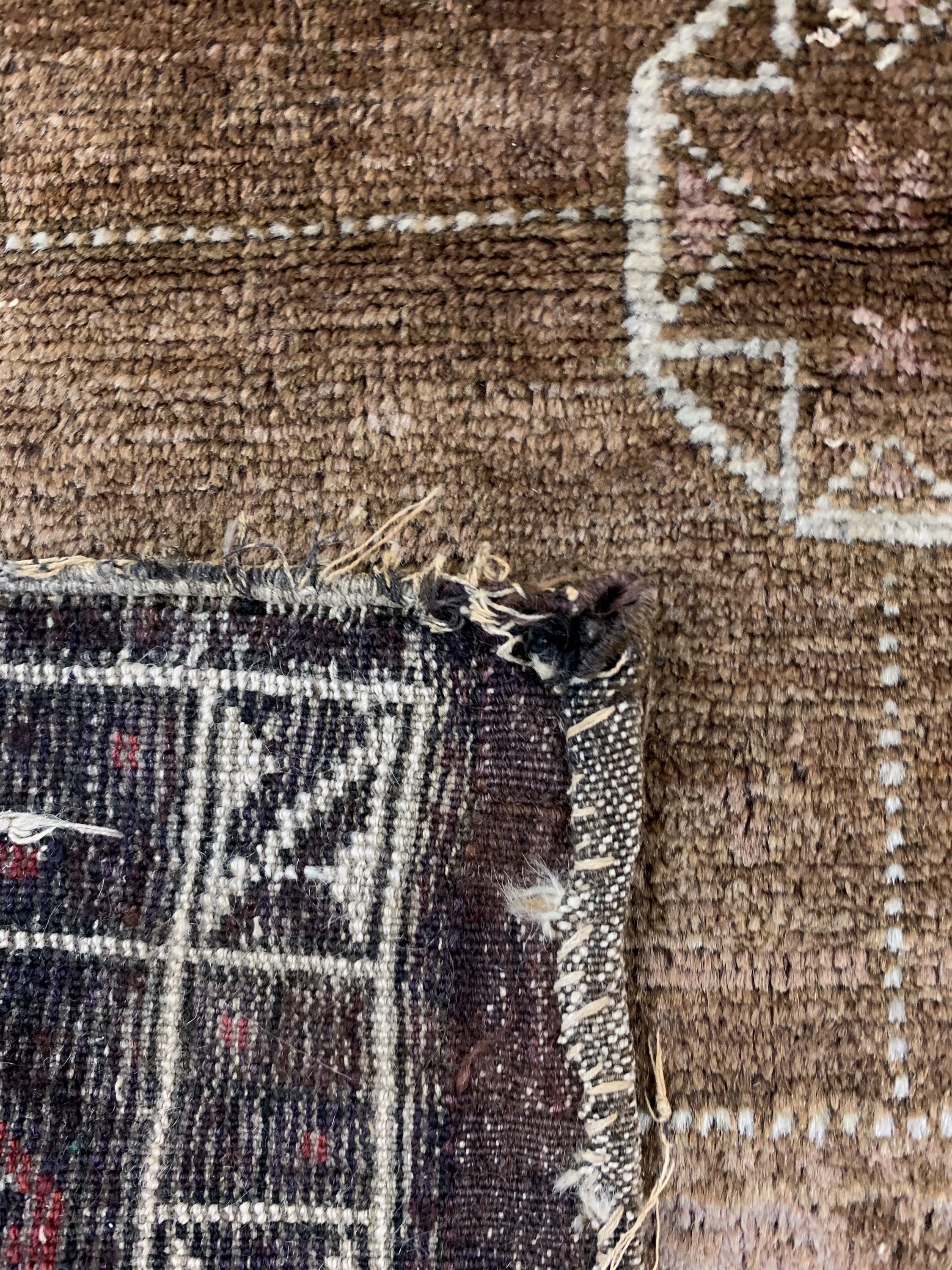 Detail f: Konvolut aus 3 Taschenfronten, Belutschistan, Persien, um 1900, Wolle auf Wolle, ca. 80 x 80 cm, EHZ: 2-3
