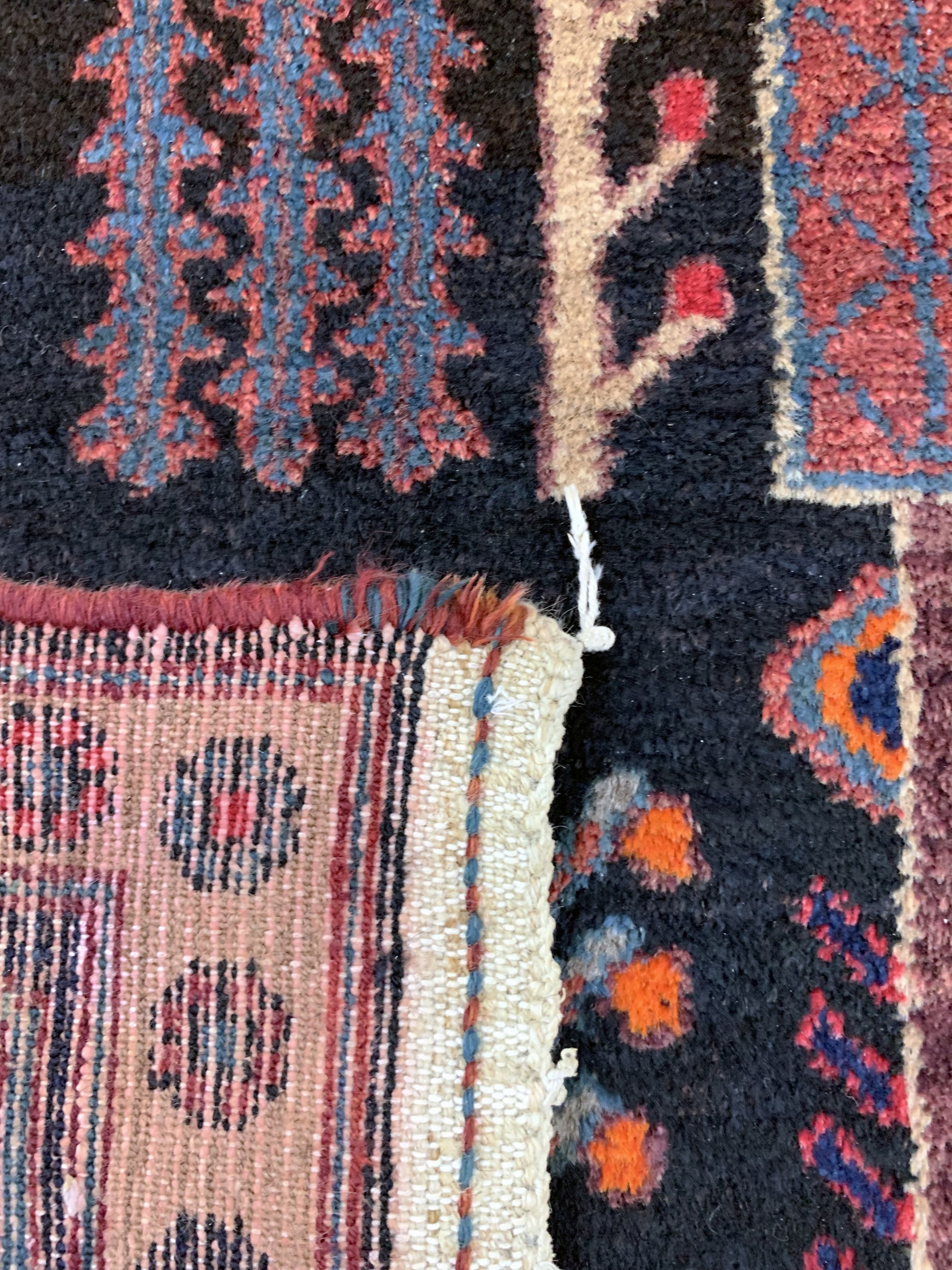 Detail e: Kordi Bidjar, Persien, Mitte 20.Jhd, Wolle auf Baumwolle, ca. 250 x 148 cm, EHZ: 2