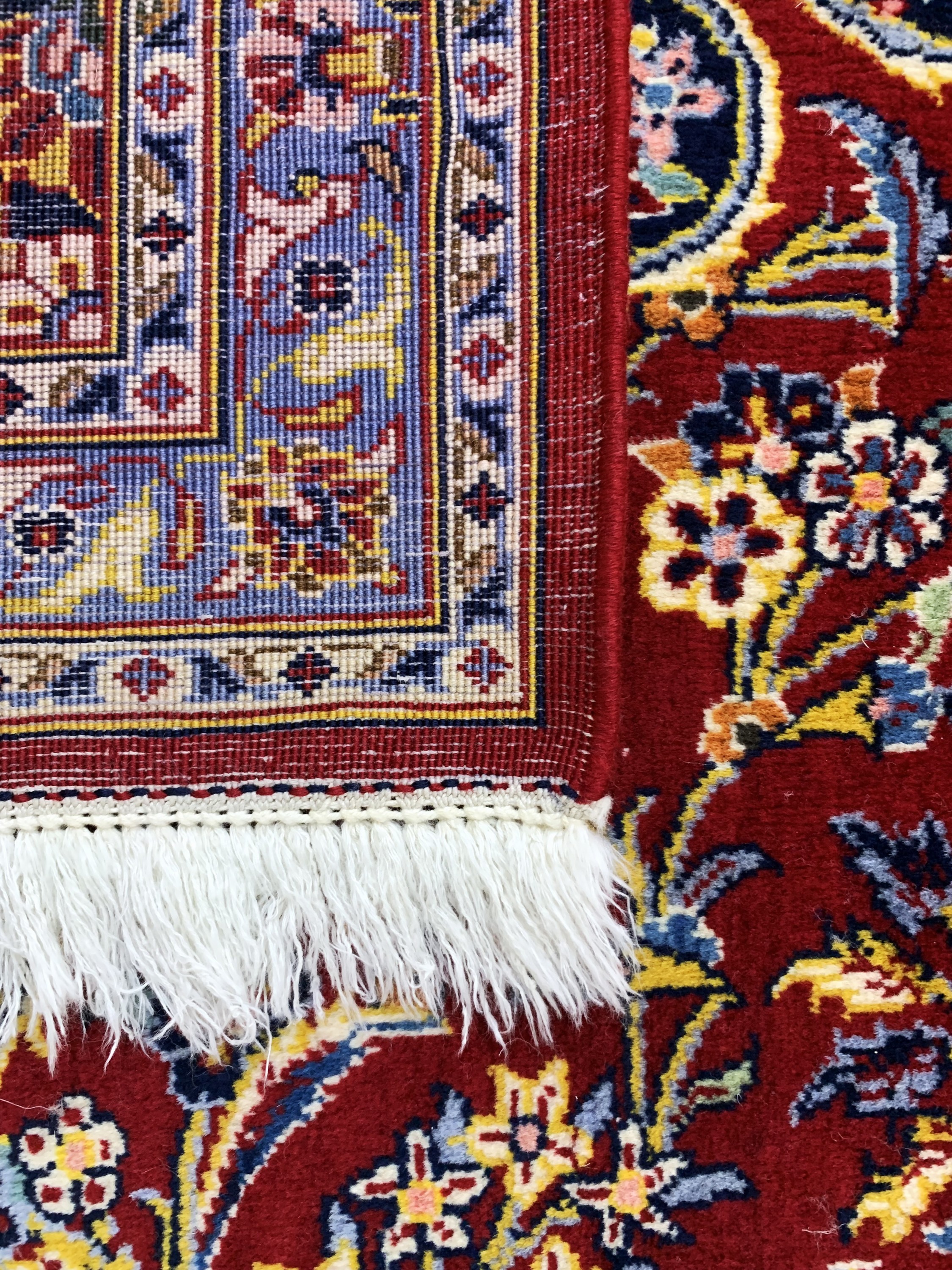 Detail h: Keschan Kork fein, Persien, Ende 20.Jhd, Korkwolle auf Baumwolle, ca. 318 x 217 cm, gereinigt, EHZ: 1-2