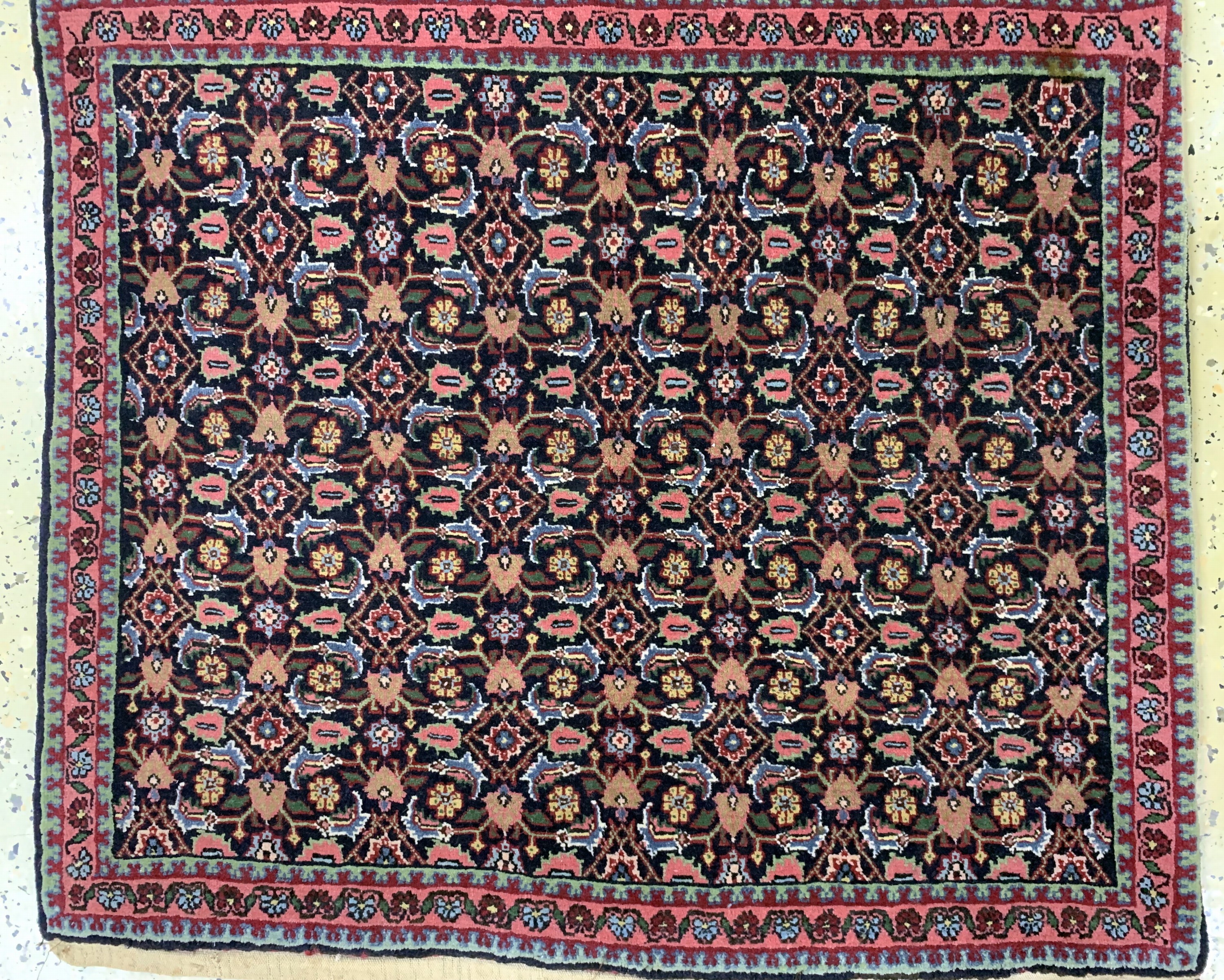 Detail a: 2 Lots Bidjar fein, Persien, Mitte 20.Jhd, Korkwolle auf Baumwolle, ca. 88 x 78 cm, EHZ: 2