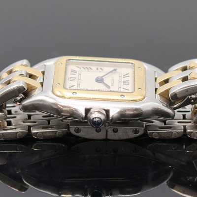 26972407c - CARTIER Panthere Damenarmbanduhr Referenz 1057917C, Schweiz um 1993, quarz, Boden 8- ...