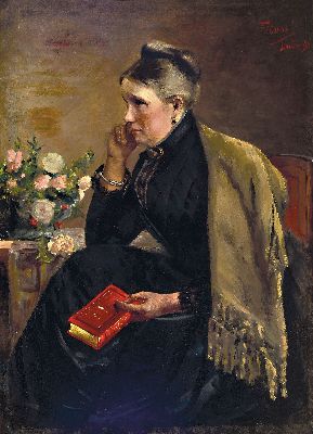 Image 26972447 - Friedrich Ferdinand Koch, 1863-1923 Landau, Bildnis der Mutter des Künstlers, ...