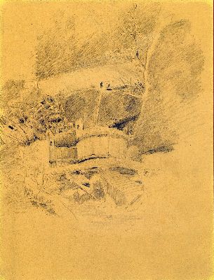 Image 26972648 - Friedrich Ferdinand Koch, 1863-1923 Landau, Bleistiftskizze wohl aus der Dresdener Zeit, ...