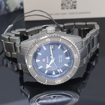 26972660c - RADO nahezu neuwertige Herrenarmbanduhr Captain Cook Referenz 763.6144.3, Automatik, ...